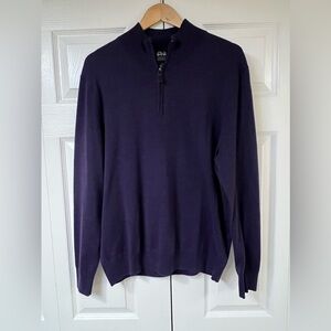 Joseph Banks Merino Wool Quarter zip